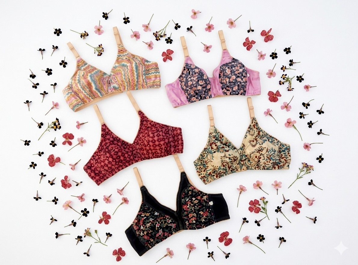 Soft Cotton 5 Bra 999/- 🔥